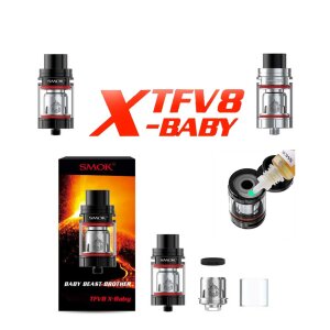 Smok TFV8 X-Baby - Clearo Schwarz