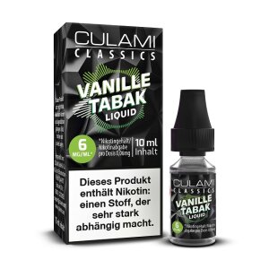 Vanille Tabak 6 mg - Steuerware