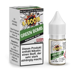Green Bomb 20 mg NIC SALT - Steuerware