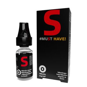 MUST HAVE S 0 mg - Steuerware