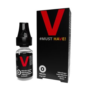 MUST HAVE V 0 mg - Steuerware