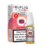 Elfliq - Apfel Pfirsich - Steuerware 20 mg NIC SALT
