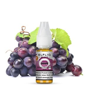 Elfliq - Grape - Steuerware 10 mg NIC SALT