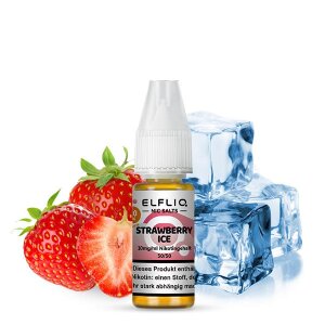Elfliq - Strawberry Ice - Steuerware 10 mg NIC SALT