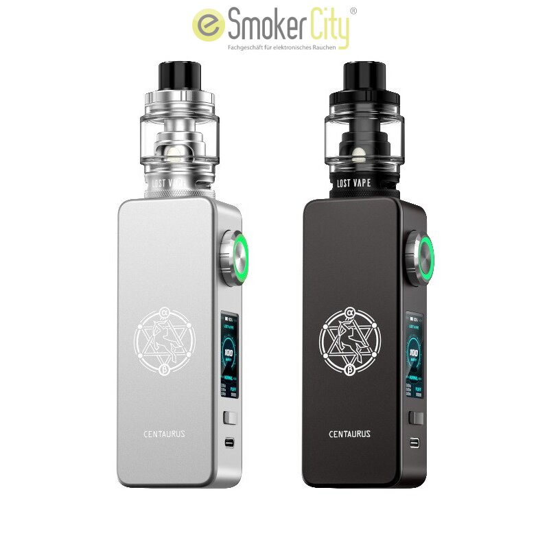 Pour Box Mod Connectique 510 Atomiseur Centaurus Sub-Coo Lost Vape -  Rservoir 4ml, Drip Tip 810, Airflow Rglable - Pour Box 510