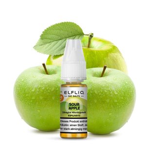 Elfliq - Sour Apple - Steuerware 10 mg NIC SALT