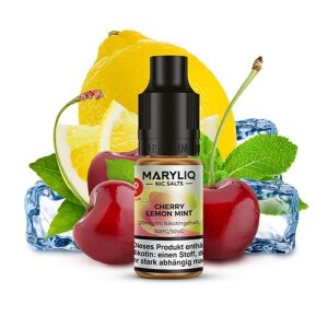 Maryliq - Cherry Lemon Mint - Steuerware 20 mg NIC SALT