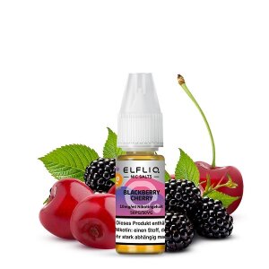 Elfliq - Blackberry Cherry - Steuerware 10 mg NIC SALT