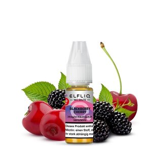 Elfliq - Blackberry Cherry - Steuerware 20 mg NIC SALT