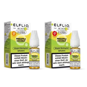 Elfliq - Pineapple Coconut - Steuerware